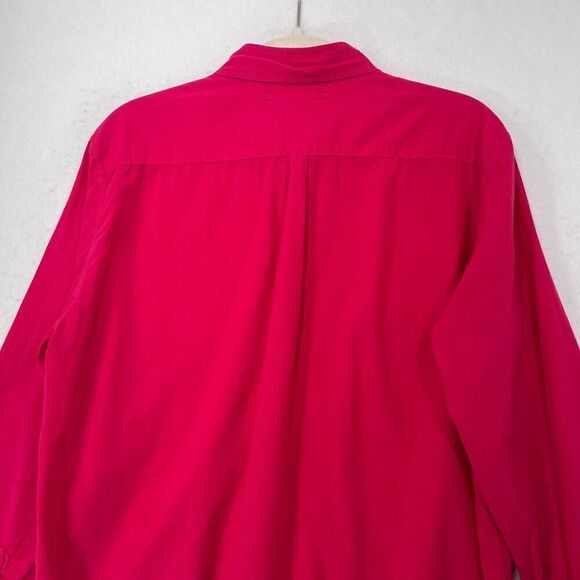 Xirena Shirt Women M Pink 100% Cotton Button Up Classic Minimalist Everyday USA - Picture 5 of 12